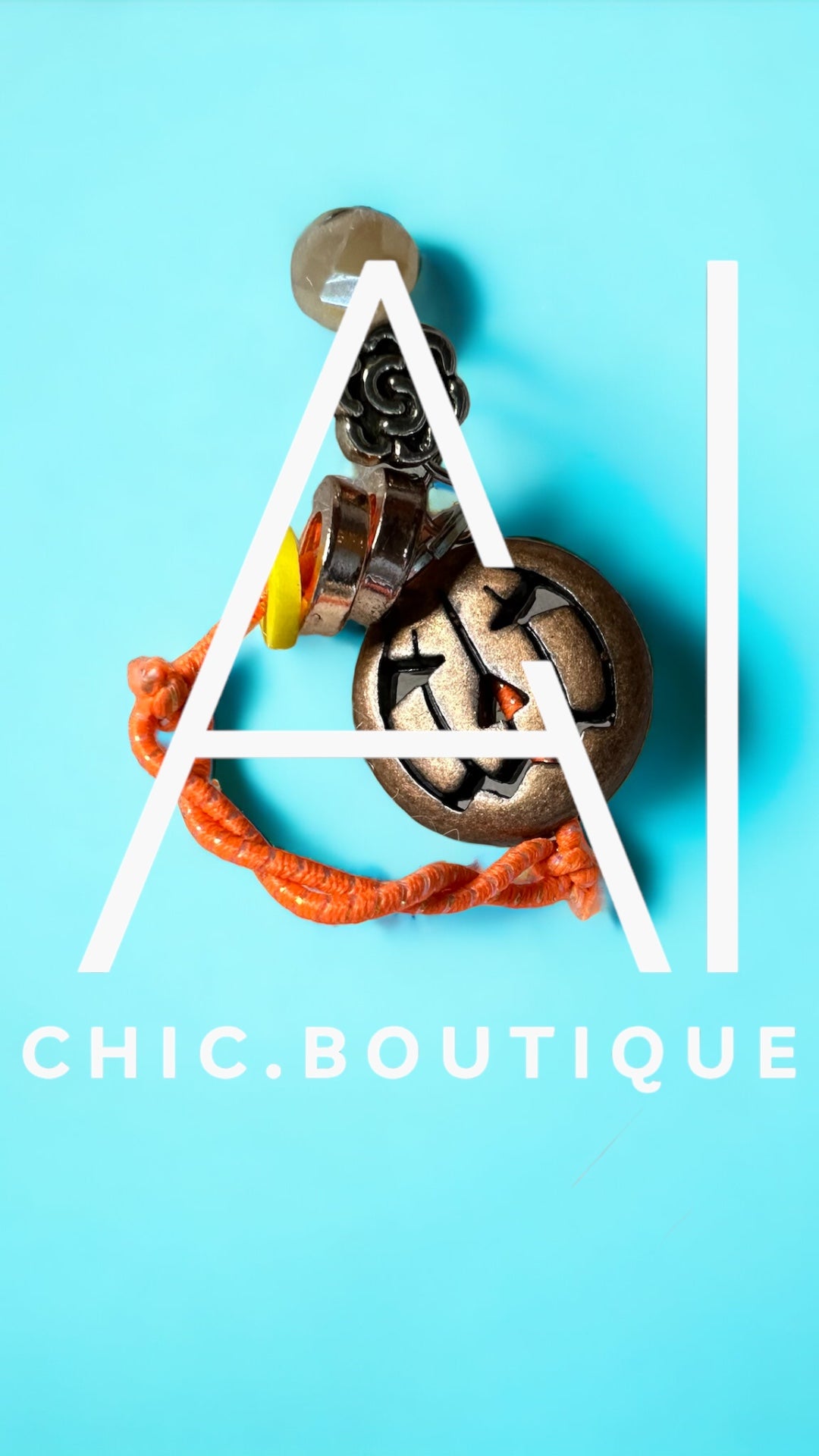 Pumpkin Crystal Ring for a Sophisticated Halloween!